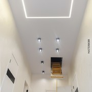 Натяжные потолки с раскладным люком 5