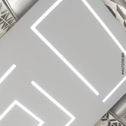 Световые лини на профиле flexy в ванной 5