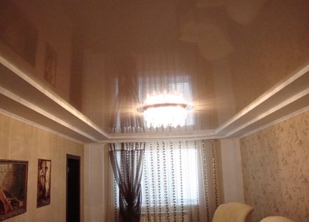 Натяжные потолки в зал